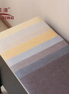 网红拍照背景灰色黄色电视机柜书桌布ins纯色电视柜桌布盖布PVC垫