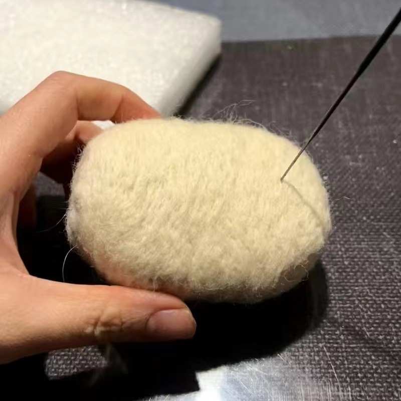 2斤特惠装羊毛毡戳戳乐打底羊毛diy手工