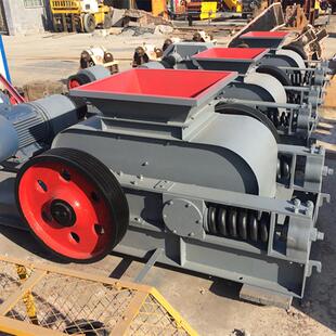 热销对辊破碎机4025双辊棕刚玉粉碎机对辊式 石头打碎机