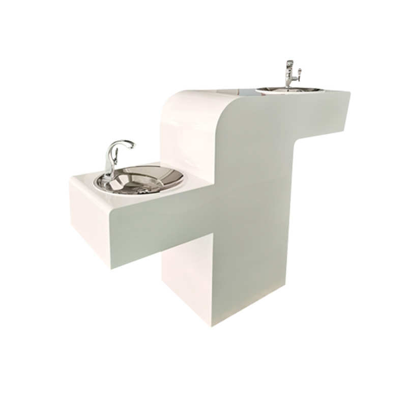 大理石饮水机户外公共洗手台室外公园景区石头石材直饮水机定制