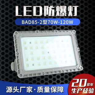 LED防爆灯BAD85 120W防爆泛光灯防爆投光灯防爆马路灯 2型70W
