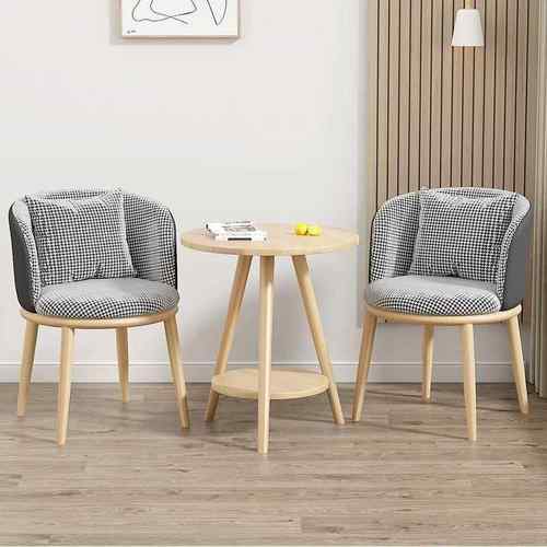 红阳休YUM装闲桌椅客厅轻奢茶桌椅组合民台宿酒店洽谈网桌椅套三件套