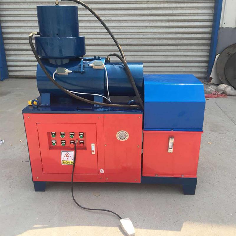 2019新款钢筋墩粗机 螺纹钢筋头部加粗设备 全液压双缸钢筋冷镦机