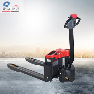 经济型电动托盘搬运车小型电力叉车步行式 卸搬运车 小金刚装