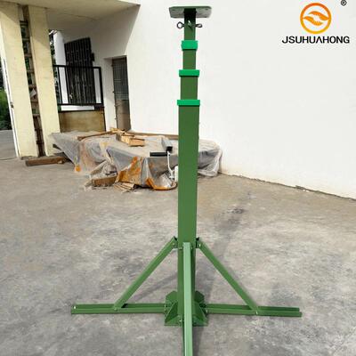 SYM监控手摇升降自立杆舞台照明设备伸缩杆Manual lifting mast