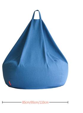 0A【多色可选】懒人沙发豆袋套弹力布换洗套沙发套不含填充套子布