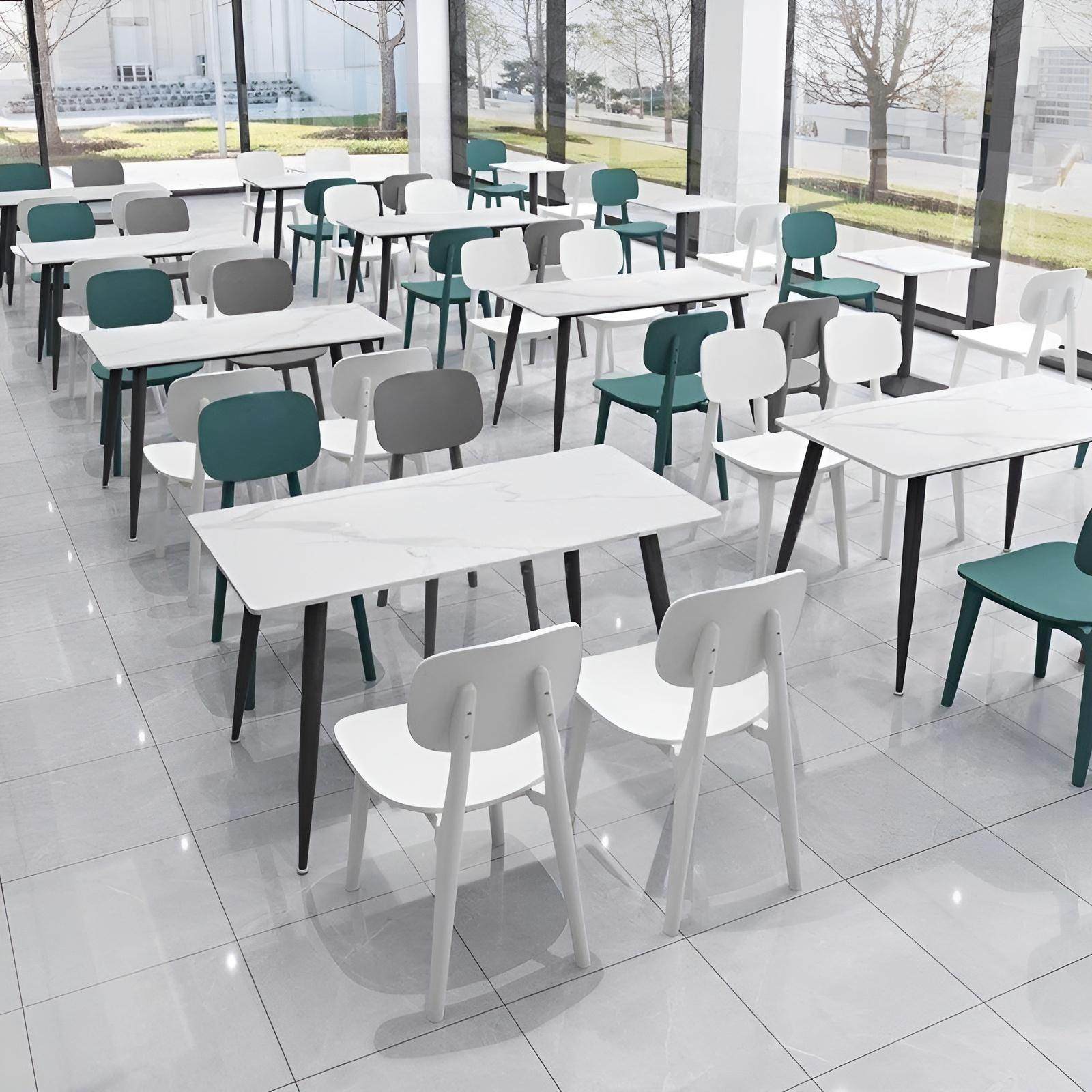 学校公司员工食堂餐桌椅小吃快餐店面馆餐厅商用饭堂餐饮岩板桌椅,商业/办公家具,食堂餐桌椅,淘宝优惠券,粉丝福利购,淘宝优惠卷