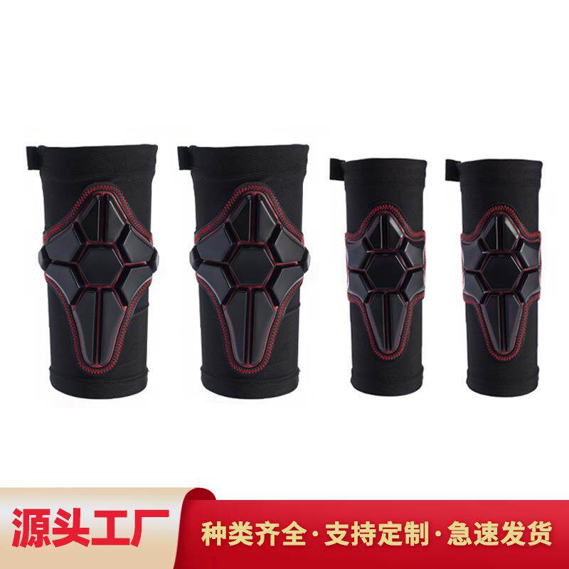 均码护膝护肘轮滑平衡车护具自行车滑板滑轮四件套运动护膝软护具
