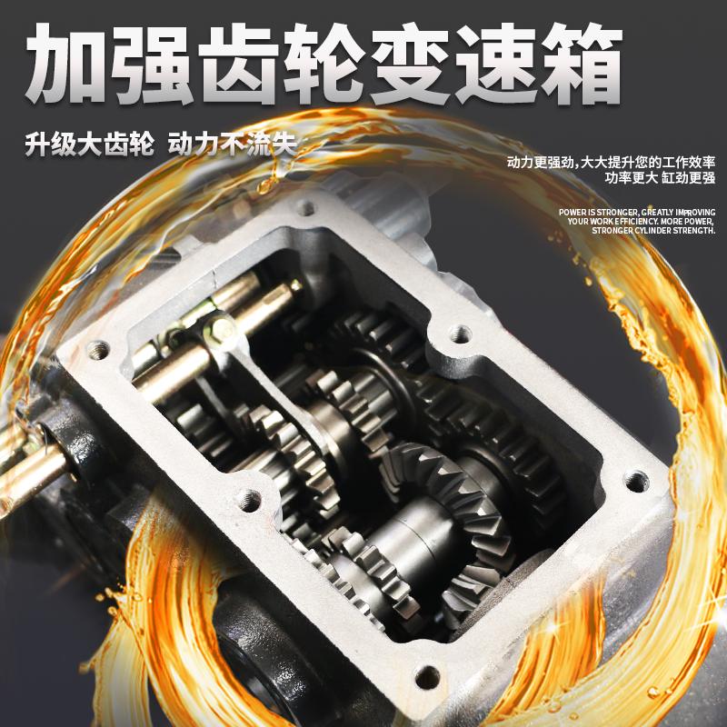 农百顺新款四驱微耕机耕地开沟柴油汽油新型多功能犁地旋耕机水田