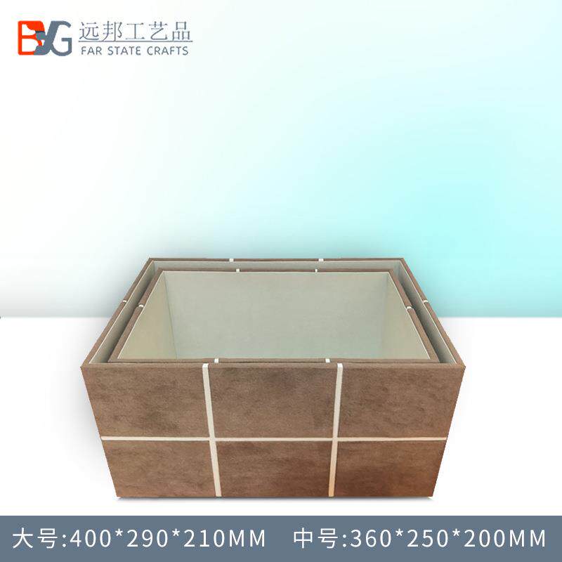 工厂7835货源中式收储纳盒板物箱样装间衣柜衣橱饰道具工艺品摆件