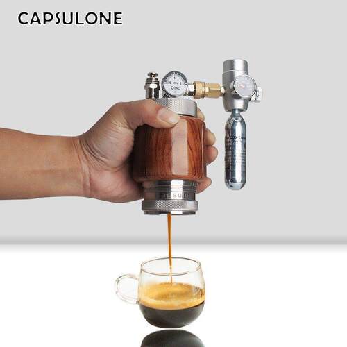 柯布capsulone气动电动不锈钢可携式手动意式浓缩咖啡机 家用户外