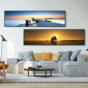 现代简约床头卧室客厅装 沙发背景墙大气挂画 饰画餐厅壁画北欧风格