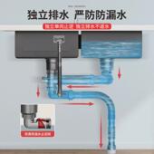 厨房水槽下水器下水管防臭洗菜盆下水管排水管整套洗脸盆下水配件