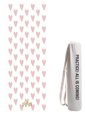 正品YOGAyoga |滑 SI4GEDN天然橡胶印花仙女2瑜伽垫/防健身土豪垫