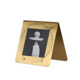 现代意式极简j金属亚克力相框摆件茶室书房桌面家居装饰品摆件