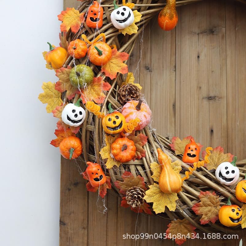 万圣节小南瓜仿真装扮布置套餐