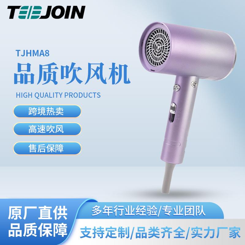 跨境工厂家用电吹风蓝光负离子大吹力恒温一件起批高速吹风机