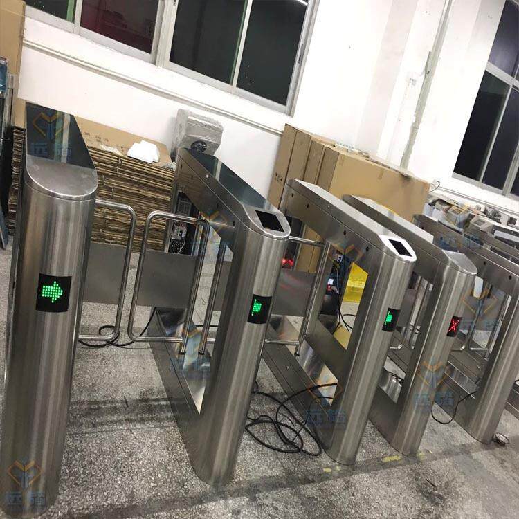 食堂消费人行通道摆闸/ 防撞速通门厂家/智能红外感应摆闸门厂家