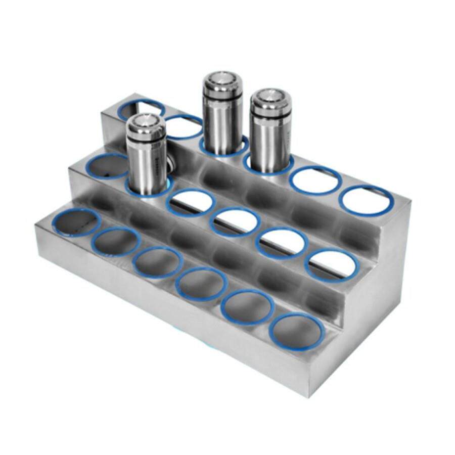 9ZRT金属台阶不锈钢员工水杯架子置物架单位办公桌面茶杯放置收纳