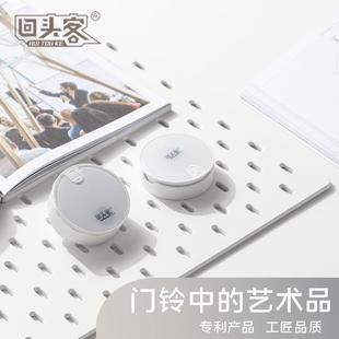 回头客门铃无线家用一拖二拖一远距离电子门铃智能遥控老人呼叫器