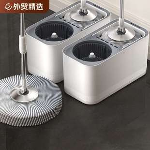 水桶一体带桶一整套拖布 旋转拖把家用一拖净超强吸水2025新款