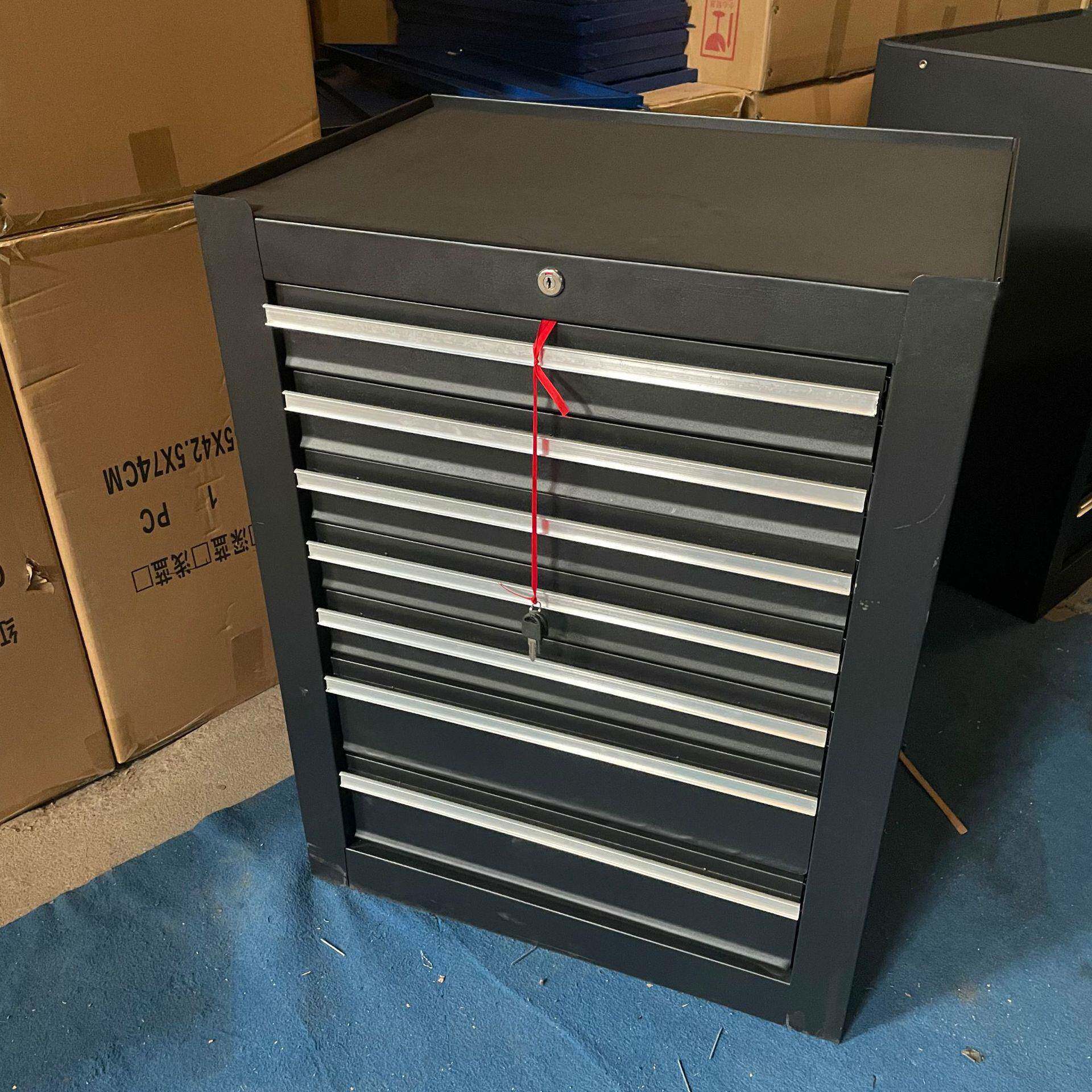 七抽汽修工具车加大加厚铁皮抽屉式工具柜可移动重型车间套组工具