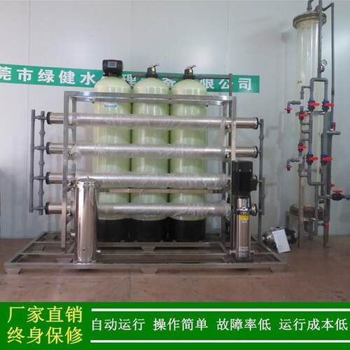江西高纯水设备 高纯水制取设备 反渗透+混床超纯水处理系统