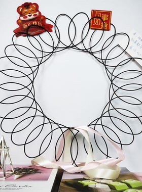 圈圈铁艺工艺品铁丝工艺品客厅卧室橱窗软装工艺品现代简约