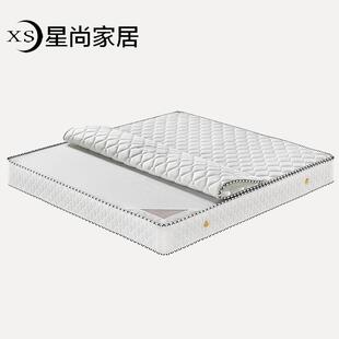 双人床垫1.8米棕垫1.5米单人弹簧床垫偏硬乳胶两用席梦思家用椰棕