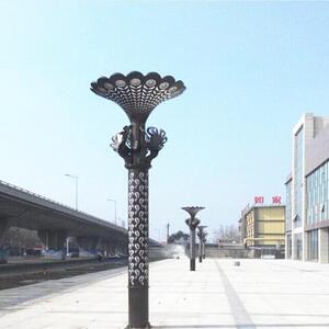 LED款孔雀景观灯户外庭院灯异形沙铸铝铸铁路灯
