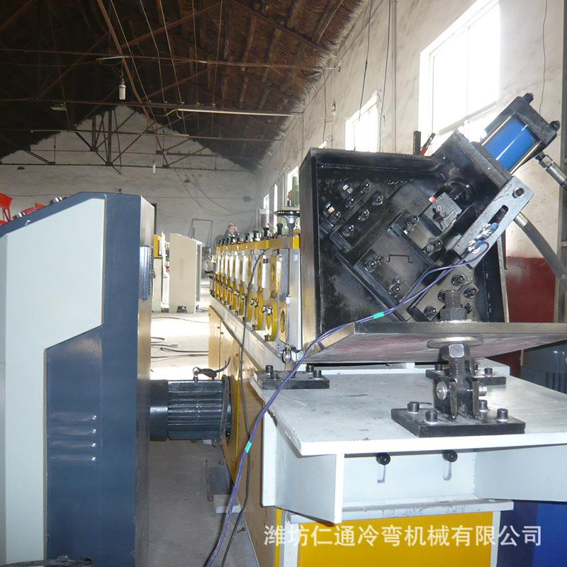 冷弯成型机汽车玻璃升降器型材冷弯导轨滚压设备不锈钢
