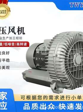 RB-91D-318.5KW单段漩涡高压风机9KW380V工业热风机用高压鼓风机