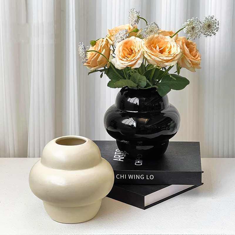 北欧风陶瓷小花瓶家居摆件客厅水培插花创意简约电视柜餐桌装饰品,家居饰品,花瓶,淘宝优惠券,粉丝福利购,淘宝优惠卷