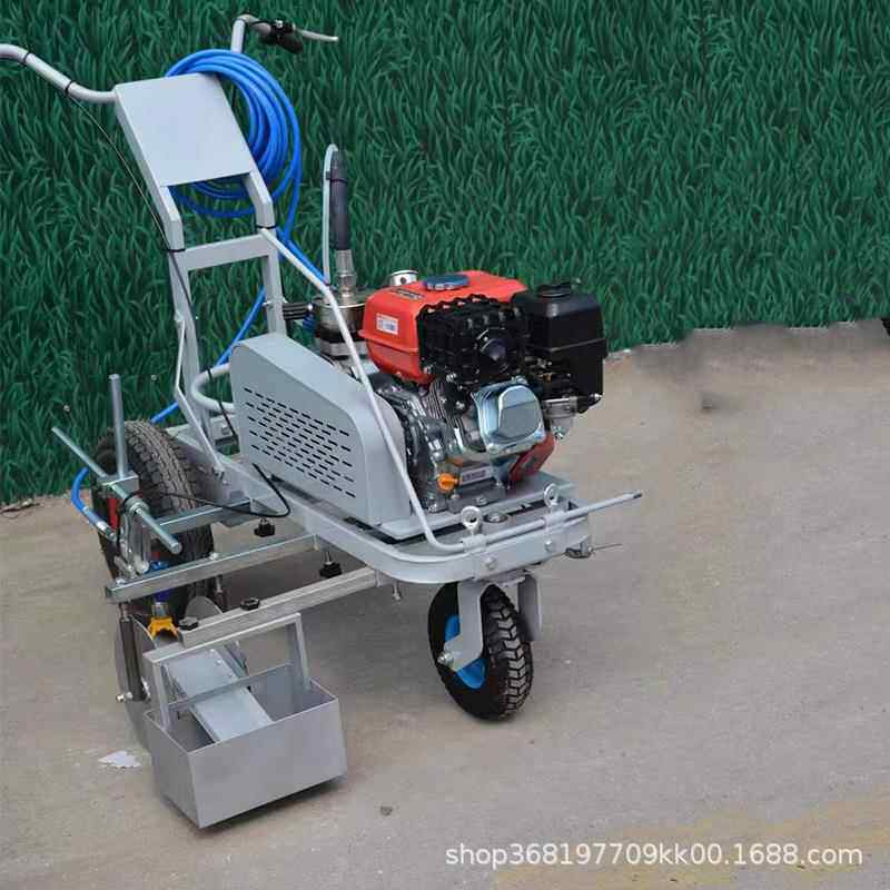 便携式手推冷喷划线机晟合多功能地面标线划线车地下车库划线机