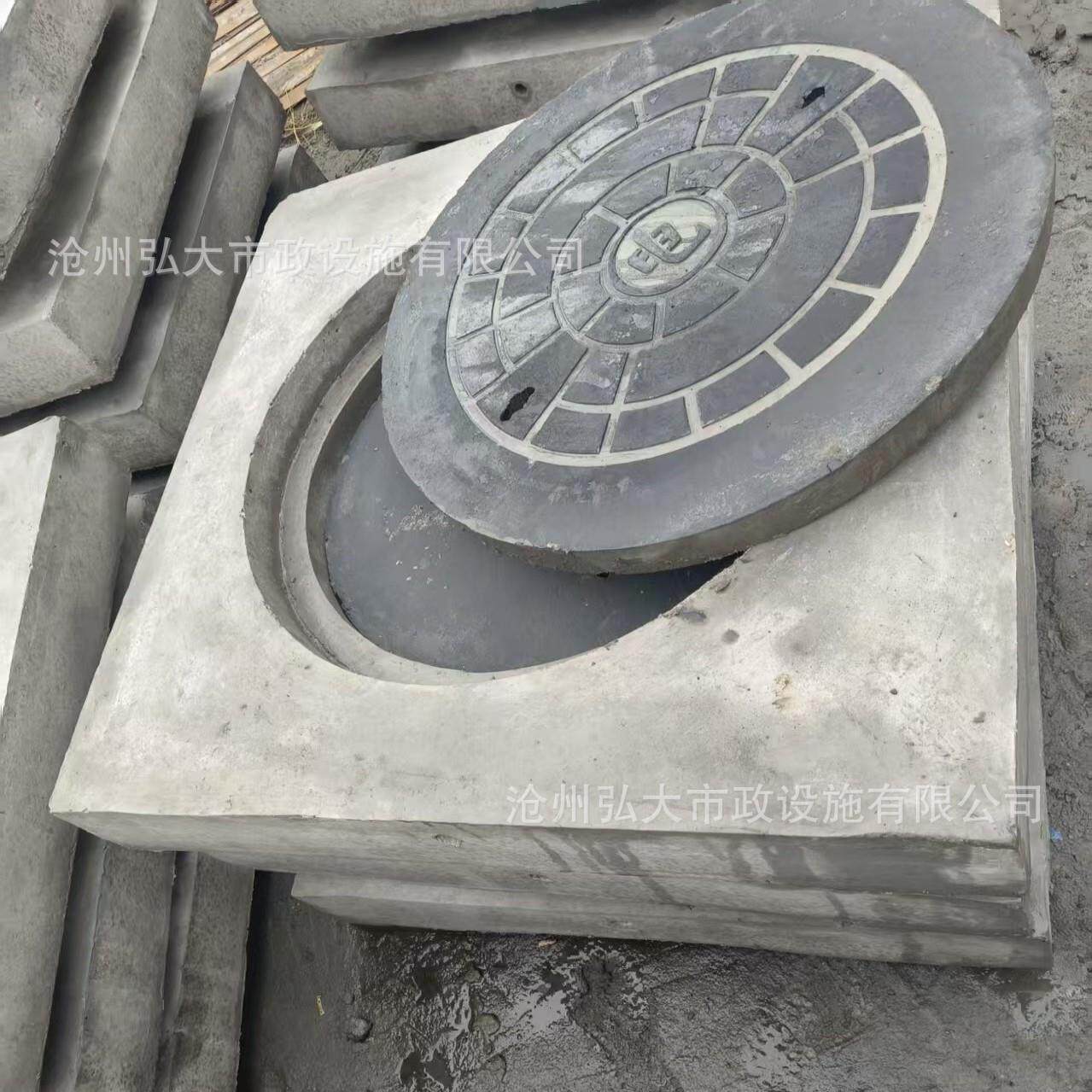 水泥预制盖板钢筋混凝土电力电缆下水道地沟排水沟槽盖板人孔盖板