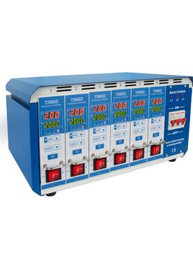 家直 点可供通讯厂联网热流道温控箱 Tinko注6塑模具温控卡温控箱