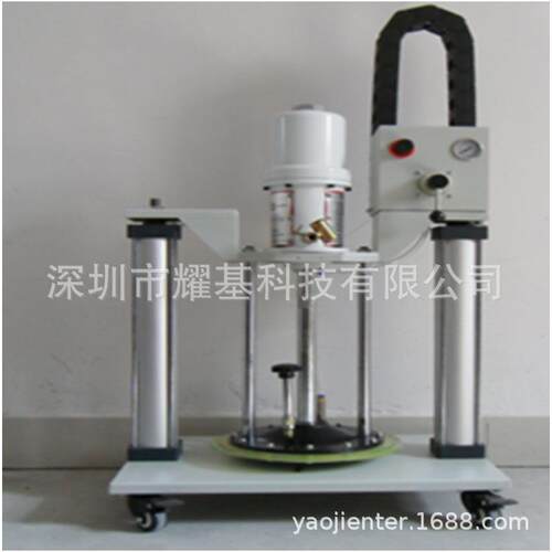 双立柱工业级黄油加注机气动定量打油机输出打油脂机五金工具