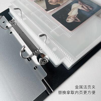 RINGNOTE3寸3.5寸3宫格简约追星活页卡游小卡爱豆收纳卡册