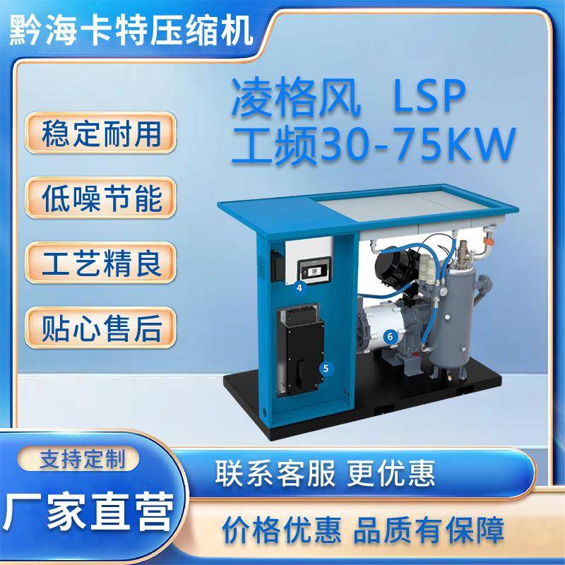 凌格风LSP工频系列螺杆空压机30KW/37KW/75KW现货出售欢迎电询