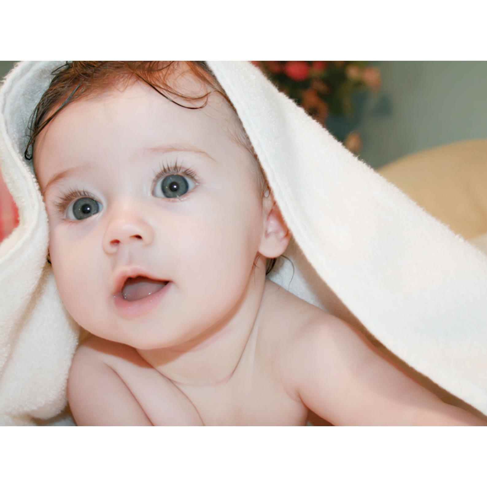 可爱外国宝宝海报萌娃娃画大眼睛长睫毛婴儿图片娃娃墙贴备孕胎教