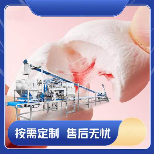 超性价比全自动果酱夹心棉花糖机器切割成型冷却设备生产线