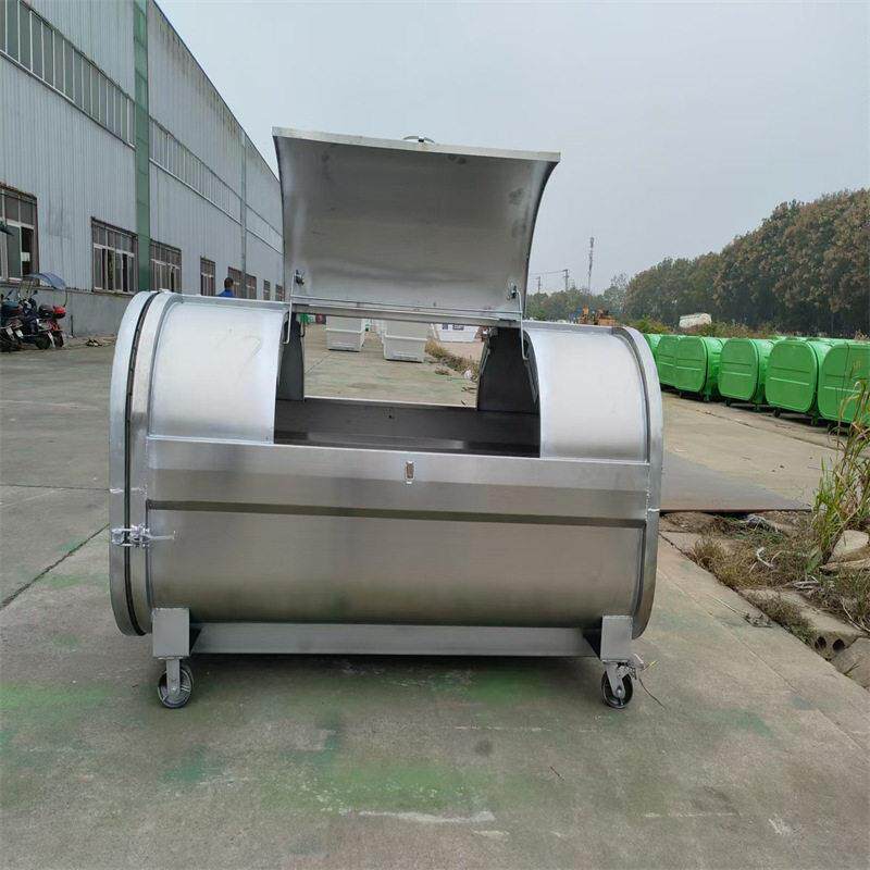 不锈钢垃圾箱碳钢材质Q25垃圾桶智能分类垃圾箱源头厂家定制