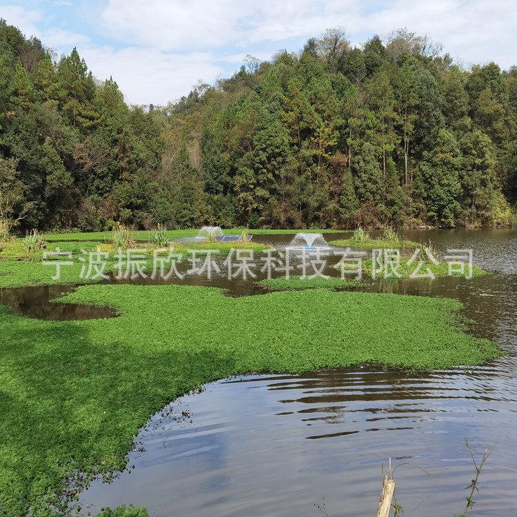 太阳能喷泉曝气机不锈钢曝气光伏板逆变器带GPS控制铝合金支架