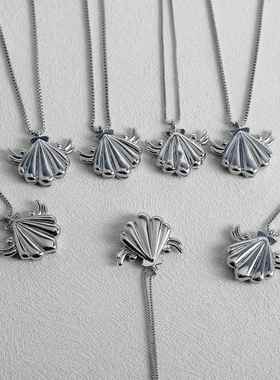 动漫周边人鱼的旋律七色真珠项链露西亚美人鱼公主贝壳吊坠项链