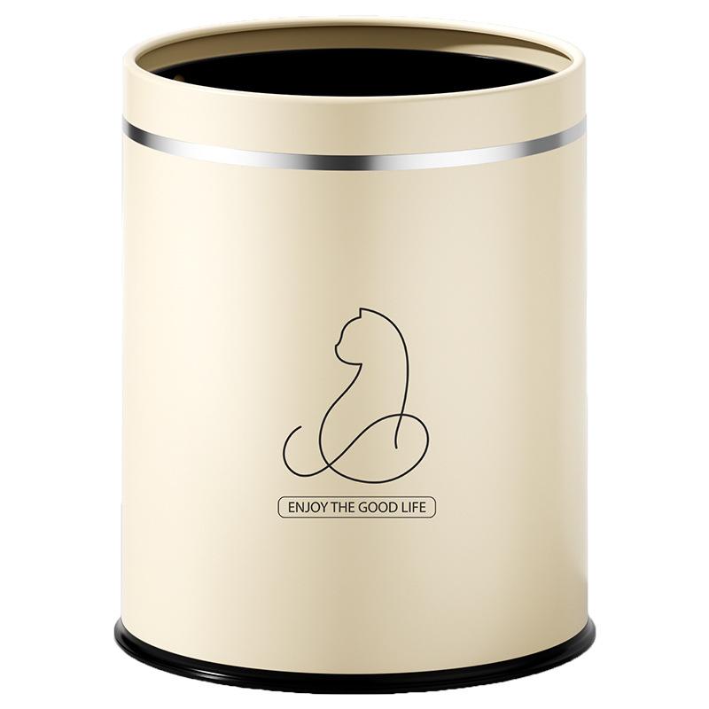 垃圾桶卫生间吸附客房无盖垃圾桶