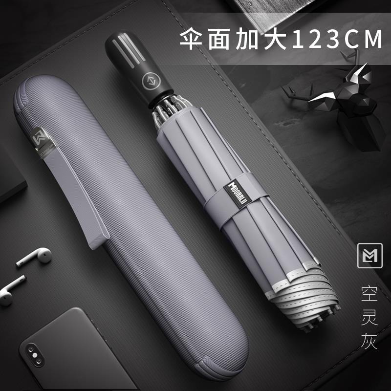 正品摩猎全自动雨伞加大加厚加固结实耐用大暴雨反折叠用两向车男
