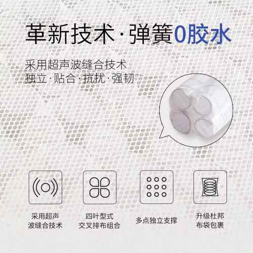 全式床垫栖作大师可卸款0胶水调节PVY软适中硬分拆体式席梦思拆家