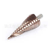 定制宝塔钻开孔器M35含钴螺旋宝塔钻直槽螺旋槽阶梯钻钻头