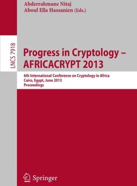 【预订】Progress in Cryptology -- AFRICACRYPT 2013
