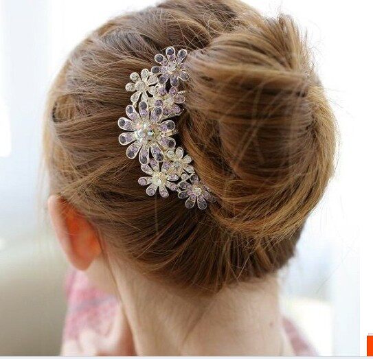 韩国盘头发饰女发圈头饰水钻插梳发梳发簪发夹发卡发箍头箍小饰品|msdalam kategori Aksesori/Barang Kemas Fesyen, Aksesori rambut - dari Buy2taobao.com untuk memberikan perkhidmatan ejen Taobao profesional membeli